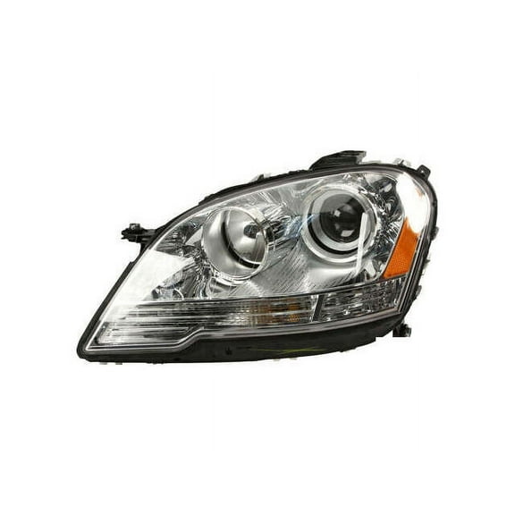 Left Driver Side Headlight Assembly - Compatible with 2008 - 2011 Mercedes-Benz ML350 (For Non Xenon Lighting Systems) 2009 2010