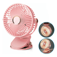 thumbnail image 1 of Ventilador De Escritorio Con Luz 5velocidades Diámetro 15cm Xtellar rosa, 1 of 4