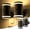 Black, variant on KINDEEP Night Lights Plug into Wall, Dimmable LED with Light Sensor, Soft White 3000K, Dual Ring Glow, for Kids Home Hallway Stairway, 2 Pack