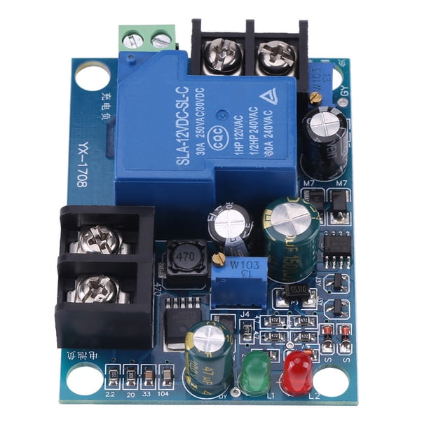 Módulo controlador de carga ANGGREK 30A YX-1708 para batería 12V 24V 36V 48V