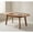 Black,Walnut, variant on Resenkos 47.3-inch Round Walnut Wood Grain Dining Table for 4-6 People – Modern Industrial Black Metal Base, Hourglass Frame, MDF Tabletop with Anti-Slip Pads
