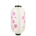 thumbnail image 1 of Shisuyan Lantern Pink Silk 1Pcs 18.5X9.4X9.4In, 1 of 8