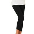 thumbnail image 1 of Gibobby Leggings cálidos para mujeres Leggings plisados elásticos para mujer, pantalones para mujer con tendón colgante, pantalones negros de varios tamaños(Negro,G), 1 of 3