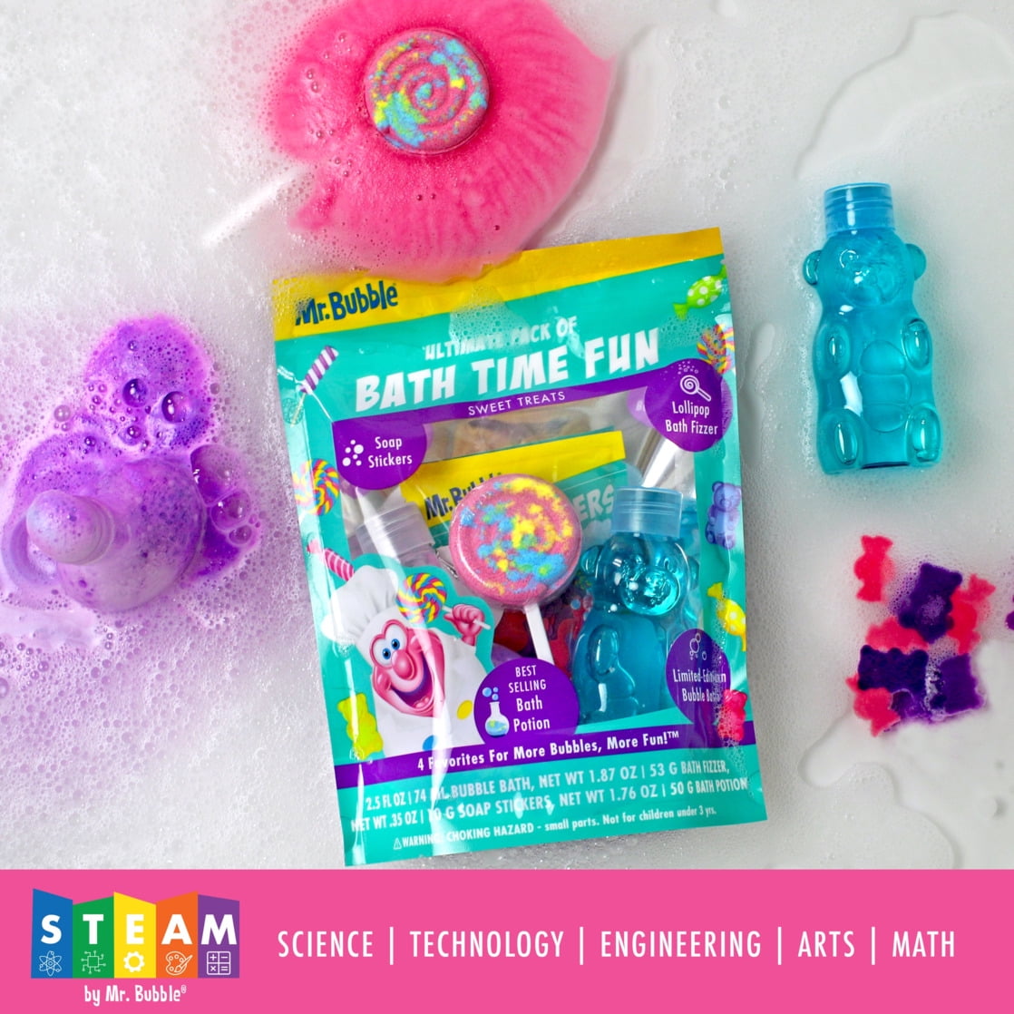 Mr. Bubble Ultimate Pack of Bath Time Fun - Walmart.com