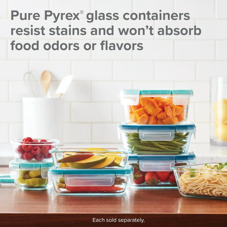 Pyrex Snapware Total Solution Food Storage, Glass, 1 Cup