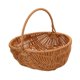 thumbnail image 5 of Cesta de picnic tejida de calidad con asa, regalo, práctica, ligera, organizadora, duradera, fácil de transportar, cesta de frutas., 5 of 9