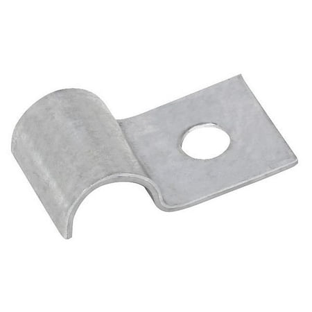 

1Pack ZoroSelect CH0809Z1 Half Clamp Galvanized Dia 1/2 In PK50