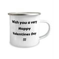 thumbnail image 2 of Cheap Husband, Wish you a very Happy Valentines Day !!!, Inspire 12oz Camper Mug For Husband From Wife, 2 of 2