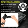 thumbnail image 3 of Mud Guards Fenders For Hyundai SantaFe 2023-2024, 4PCS No Drilling Mudflaps Splash Guards For Car, Custom Front Rear Tire Protector-black, 3 of 7