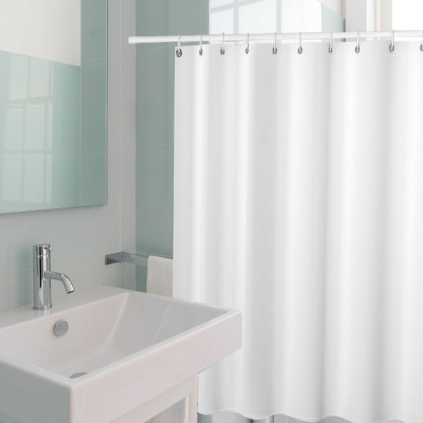 Home Fabric Shower Curtain Liner Solid, Bathtub And Shower Liners Are Made Of What Material