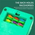 thumbnail image 4 of Horse Racing Table Game with 6 Horses, Desktop Horse Race Game for Adult, Electronic Horse Racing Game Tabletop Fun Games for Party Game Night, 4 of 7