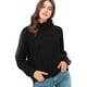 thumbnail image 1 of Suéter tejido grueso cuello alto AMAD Casual para mujer Talla XL, 1 of 5
