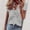 Gray, variant on Rezuofi 1 Pcs Womens Dressy Casual Tops Ruffle Short Sleeve V Neck Shirts Elegant Business Work Blouse