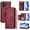YB04, variant on Zipper Wallet Phone Case for TCL Nxtpaper 70 Pro,PU Leather Flip Cover with 7 Card Slots,Magnetic Closure, Kickstand, Wrist Strap, Compatible Shockproof Case.C01