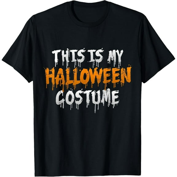 Funny DIY this is my halloween costume T-Shirt