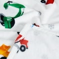 thumbnail image 4 of Home Soft Things Christmas Printed Plush Throw - 50x60" - Holiday Construction, 4 of 7
