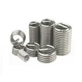 thumbnail image 1 of 50pcs M3-M16 Coiled Wire Braces Thread Insert Stainless Steel Fasteners Repair Tools Thread Screws Sleeve, 1 of 10