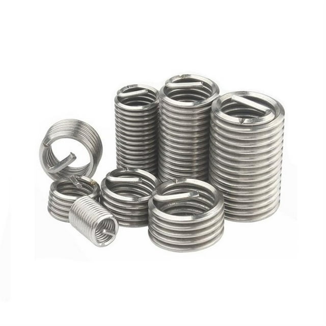 50pcs M3-M16 Coiled Wire Braces Thread Insert Stainless Steel Fasteners Repair Tools Thread Screws Sleeve