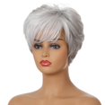 thumbnail image 4 of Diadema con flecos tu un para mujer, colores variados, cabello corto y rizado, 4 of 5