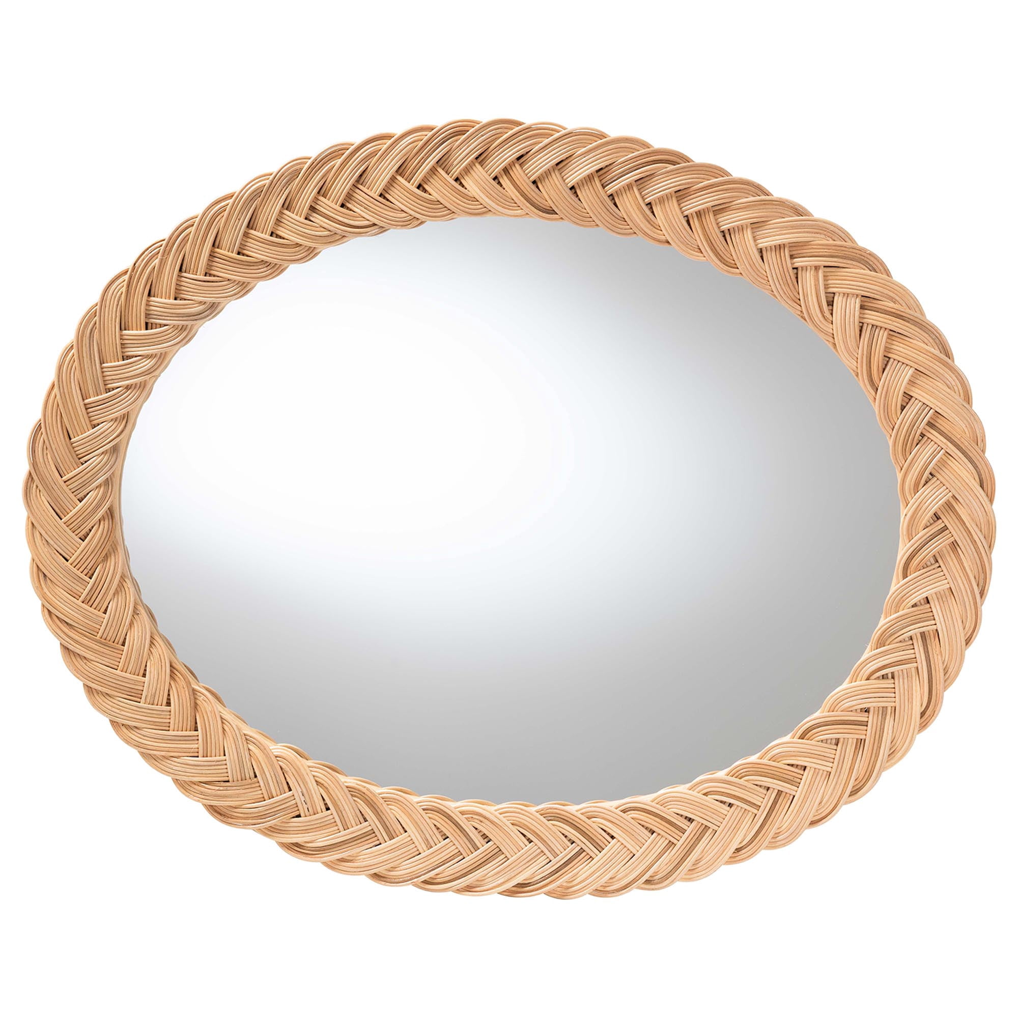 bali & pari Nara Boho Mirror, Light Honey