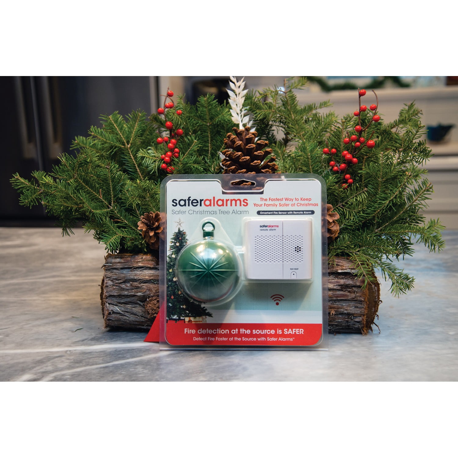 Safer Alarms SCTA-001, White Battery, Temperature Sensor Carbon Monoxide & Smoke Combination Alarm