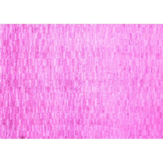 Ahgly Company Indoor Rectangle Abstract Pink Contemporary Area Rugs, 5' x 8'