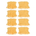 thumbnail image 1 of 4 pares de muñequeras de microfibra para lavado de cara, muñequeras absorbentes para lavar la muñeca, toalla para mujeres y niñas, color amarillo, 1 of 5