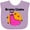 Lavender, variant on Inktastic Drama Llama Boys or Girls Baby Bib