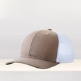 thumbnail image 3 of CSChome Baseball Cap Unisex Baseball Adjustable Hollow Mesh Lightweight Long Brim Color Matching UV Protection Outdoor Daily Trucker Hat, 3 of 7
