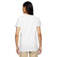 thumbnail image 3 of Gildan Women’s V-Neck T-Shirt, Heavy Cotton Short Sleeve V Neck Tee for Crafting | White, S-3XL Pack-1, 3 of 5