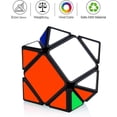thumbnail image 4 of 2 pcs Magic Smooth Speed Cube Puzzle Twist Magic Cube Holiday Gift for Kids Adults Black, 4 of 5