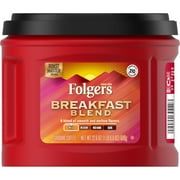 Folgers Breakfast Blend Light Roast Coffee 22.6oz (Pack of 16)