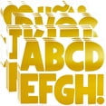 thumbnail image 1 of Letter Stickers Large 108 PCS Bulletin Board Letters 12 Sheets Alphabet Stickers Vinyl Self-Adhesive Stick on Letters for Poster Board Mailbox Sign DIY Crafts Classroom Party Decor (Colorful, 4 Inch), 1 of 7