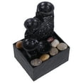 thumbnail image 4 of WEUVEB Tabletop Water Fountain Multi-Color Plastic Home and Office Decor Relaxing Indoor Water Feature, 4 of 8