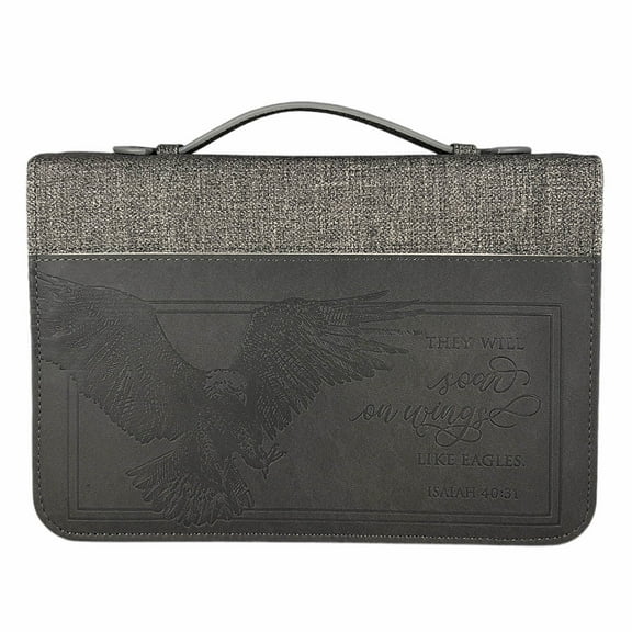 Bible Cover They Will Soar On Wings XL