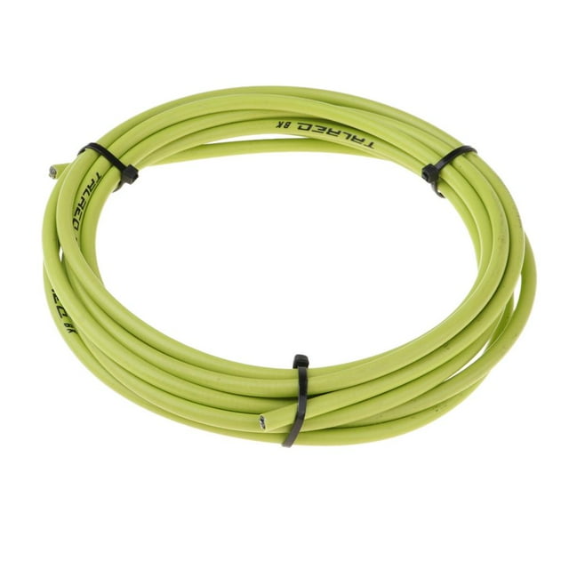 Cubierta protectora del marco de la carcasa del cable del freno de bicicleta de 9,7 pies (0,2 pulgadas de diámetro) Accesorios de engranaje fijo de bi Verde Baoblaze Caja del cable del freno de la bicicleta