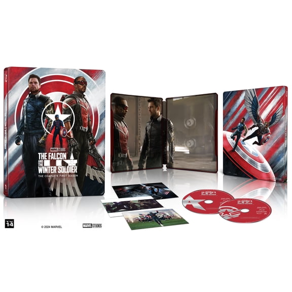 The Falcon and the Winter Soldier: The Complete First Season (Blu-ray) (Steelbook) 20th Century Studio Action & Adventure