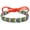Style 9, variant on Rainbow LGBT Pride Bracelet for Lesbian Gay Bisexual Adjustable Braided Bracelet Style 1