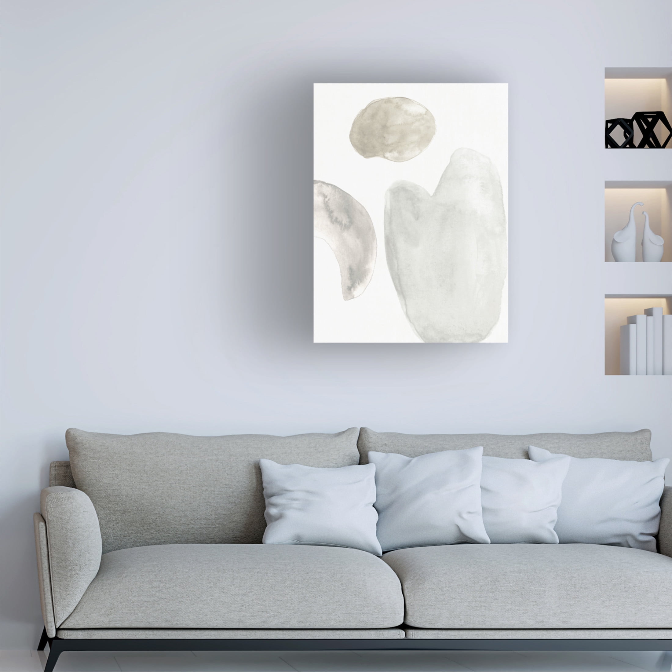 Trademark Fine Art Beth Cai Watercolor No2 Canvas Wall Art