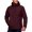 Wine, variant on FENGYOU Mens Outdoor Windproof Waterproof Jacket Lightweight Breathable Hooded Shell Coat for Spring Autumn Hiking Travel Black L