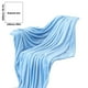 thumbnail image 3 of Frazada Manta de franela azul,manta suave de terciopelo polar para sofá o cama,manta decorativa ligera a cuadros para todas las estaciones (1 pieza) Rkxzt, 3 of 9