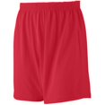 thumbnail image 3 of Augusta Youth Jersey Knit Shorts, Red, 3 of 3