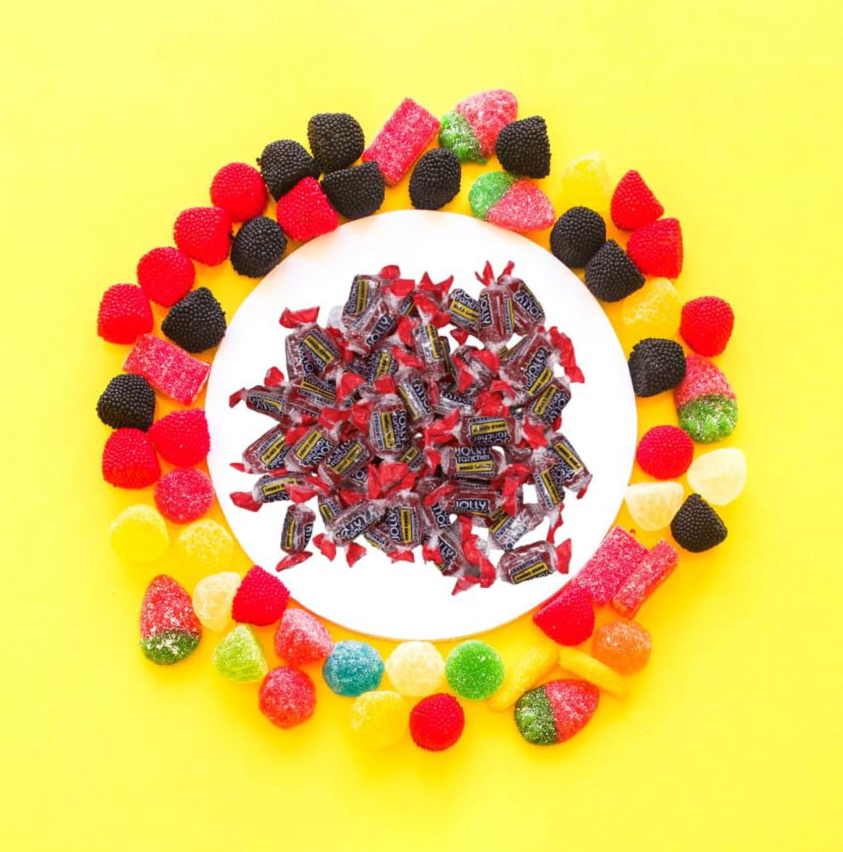 CandyKrave Premium Strawberry Flavored Hard Candy - Individually Wrapped - Bulk Candy Bag - Long-Lasting Fruit Flavor Delight - 1 pound Resealable bag