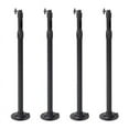 thumbnail image 1 of 4X Universal Projector Ceiling Mount Projector Wall Mount Camera Projector Hanger 360° Rotatable Projector Holder , M6,4 x Projector Ceiling Mount,Black, 1 of 6