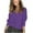 Purple, variant on UAMVSH Lace V Neck Fall Sweaters for Women Plus Size Lightweight Long Sleeve Knitted Trendy Pullover Sweater Loose Fit Tops(5X-Large,White)