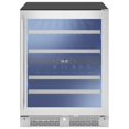 thumbnail image 7 of Zephyr Prw24c02ag-Ada Presrv 24" Wide Built-In, Free Standing Wine Cooler - Stainless, 7 of 7