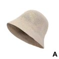 thumbnail image 2 of Women Bucket Hollow Sun Hat Summer Hollow Out Thin Breathable Sun Hat, 2 of 4