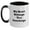 White/Black, variant on Funny Quote Concierge Gifts from Friends for Women Graduation Unique Two Tone Coffee Mug