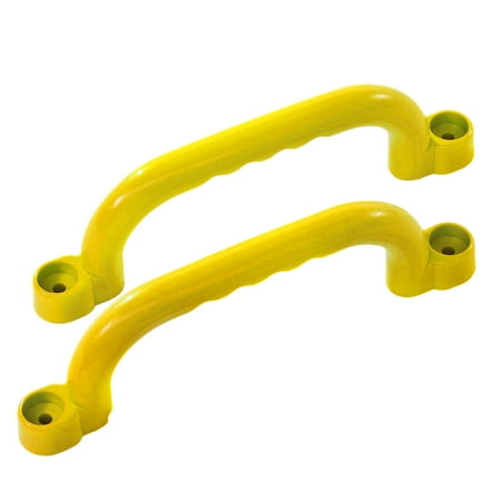 

2pcs For Kids Plastic Handle Play Toy Climbing Frame Amusement Equipment Smooth