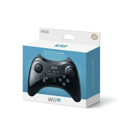 Refurbished Nintendo OEM Pro Controller Black For Wii U (Best Game Controller For Macbook Pro)
